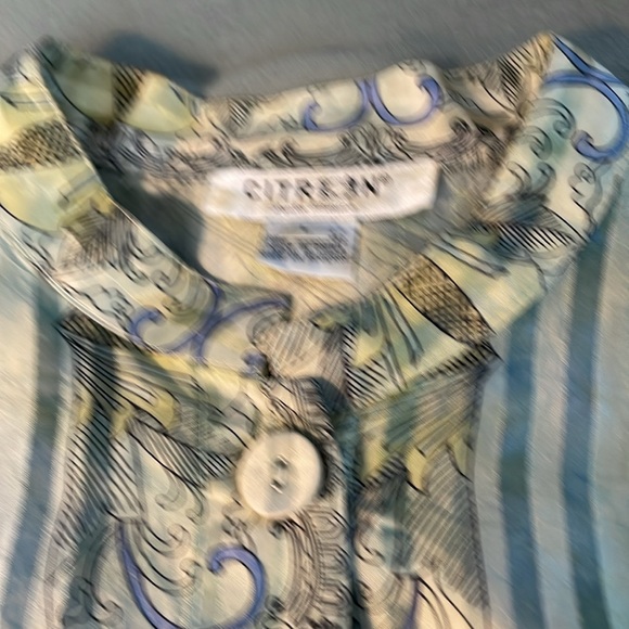 Special! CITRON SANTA MONICO 100% SILK 2-PIECE CAPRI OUTFIT $29 - Picture 8 of 11